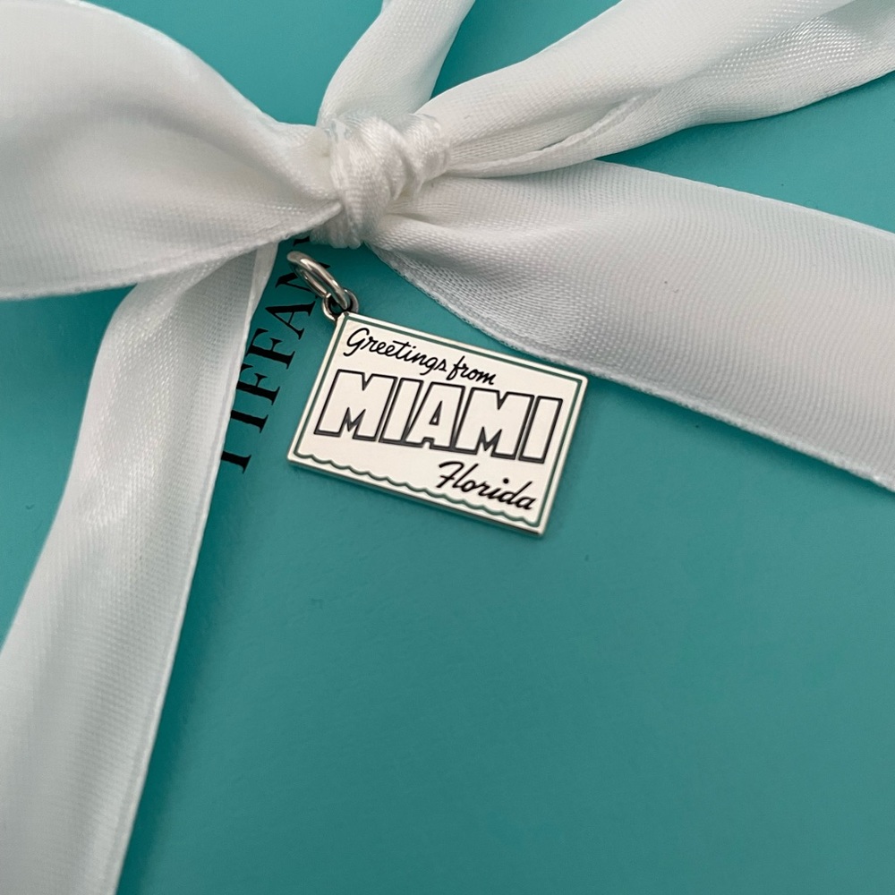 Tiffany & Co‎ Miami postcard charm